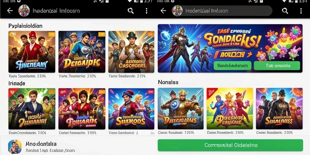 Tampilan antarmuka yang menarik dan user-friendly.