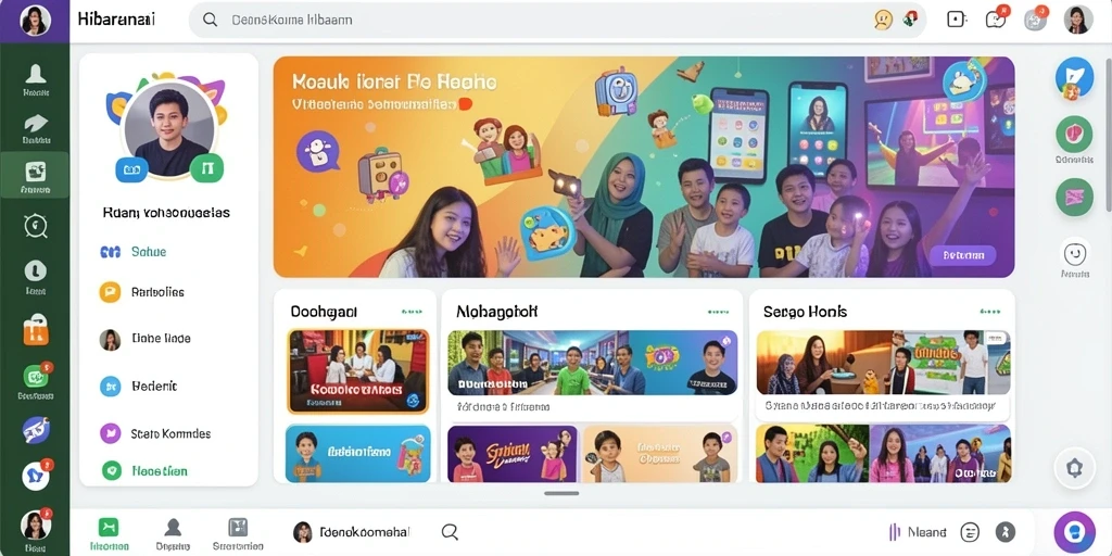 Tampilan antarmuka yang menarik dan user-friendly.