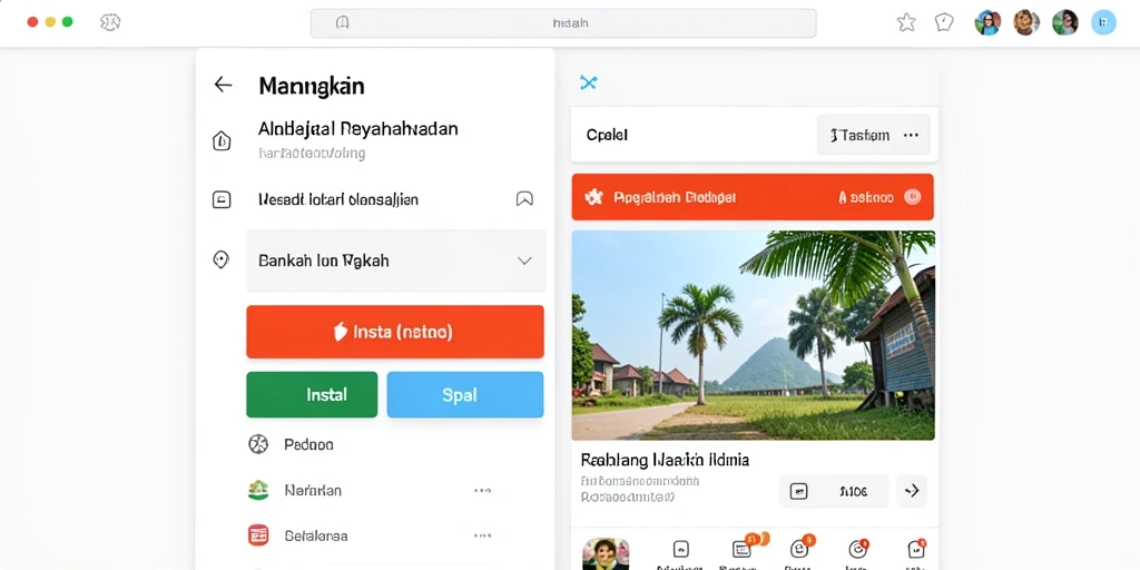 Tampilan antarmuka yang menarik dan mudah digunakan.