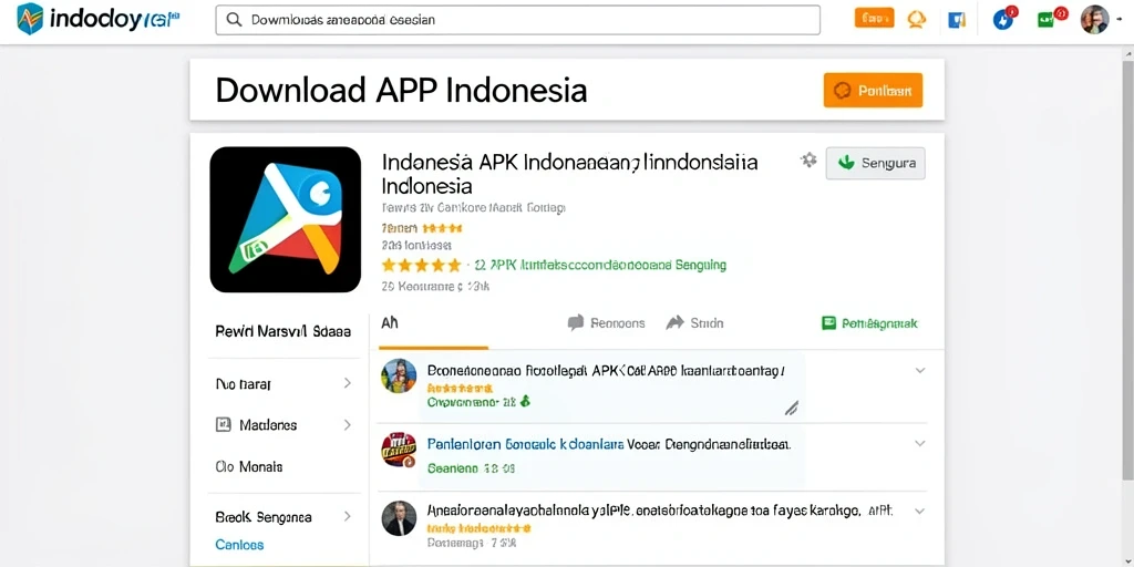 Tampilan awal yang menarik dan mudah dipahami.