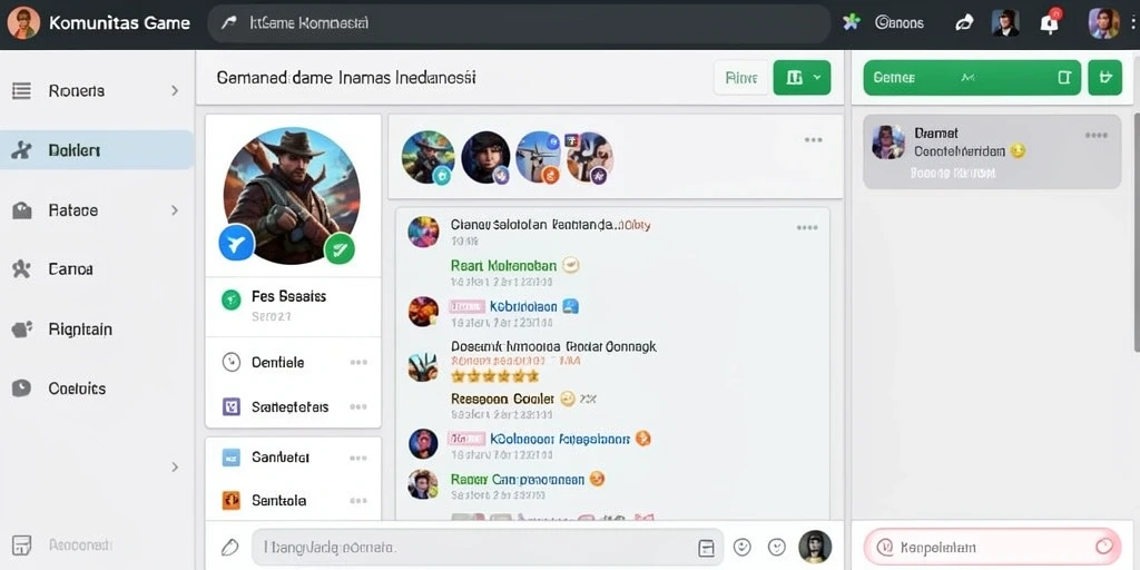 Tampilan antarmuka yang user-friendly.
