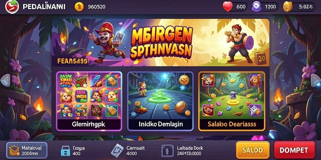 Grafis menarik dengan petualangan yang mendebarkan.