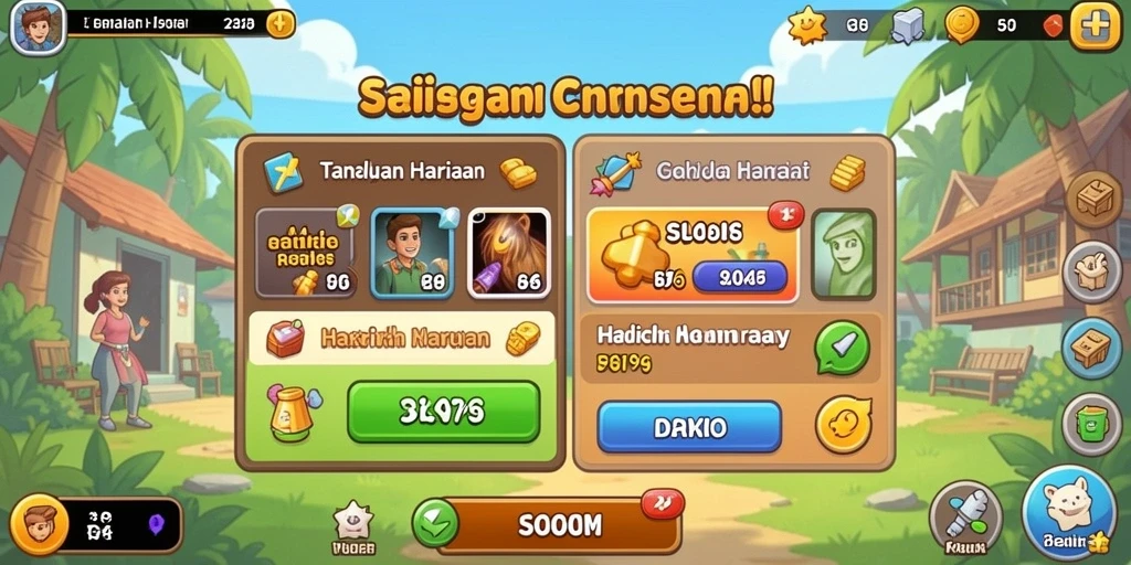Tampilan layar utama game RSNVIP6 yang menarik.