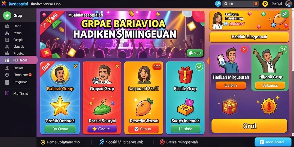 Tampilan antarmuka yang intuitif dan menarik.